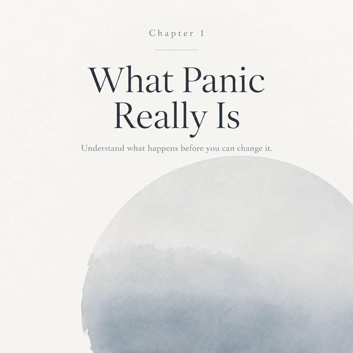 Panic Without Danger : Free yourself from the fear your body raises for no reason