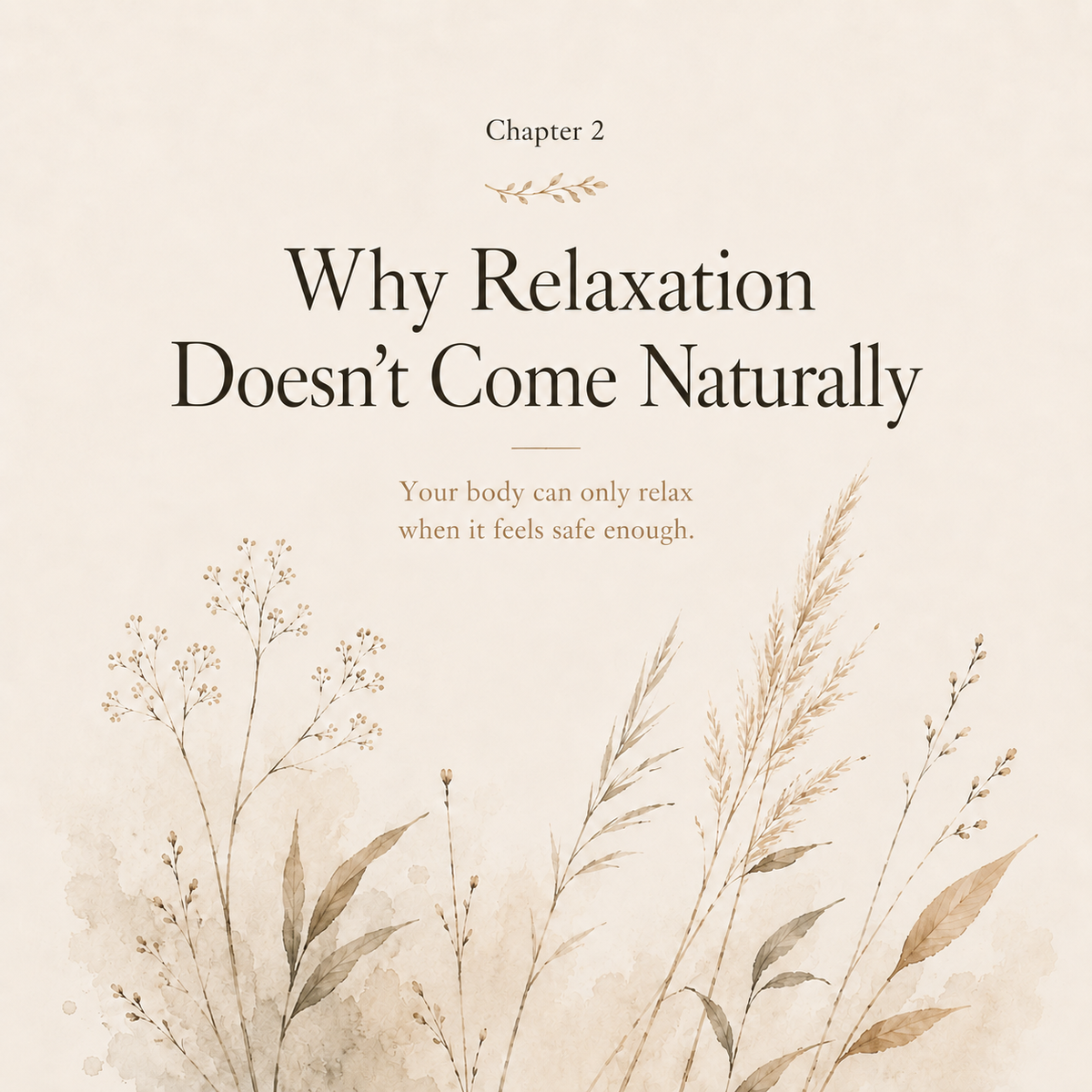The Tension You Carry : Why old tension stays in your body, and how to let it go